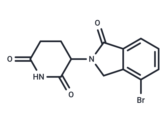 3-(4-溴-1-氧代异吲哚啉-2-基)哌啶-2,6-二酮|T18064|TargetMol