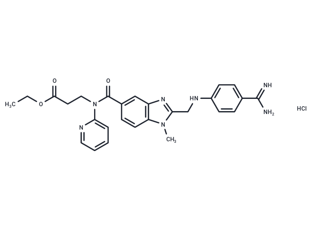 化合物 Dabigatran ethyl ester hydrochloride|T10951|TargetMol