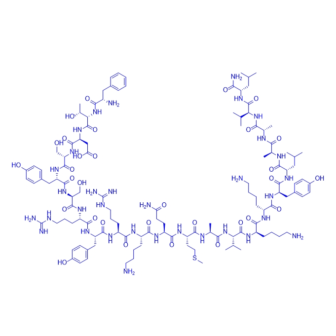 人垂体腺苷酸环化酶激活肽片段/136134-68-4/PACAP-27 (6-27) (human, chicken, mouse, ovine, porcine, rat)