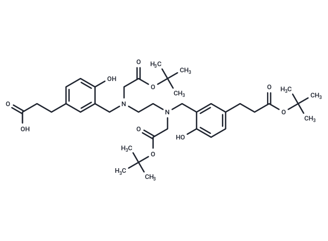 化合物 HBED-CC-tris(tert-butyl ester)|T82236|TargetMol