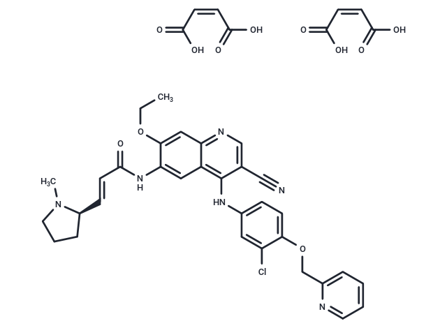 化合物 Pyrotinib dimaleate|T12594|TargetMol