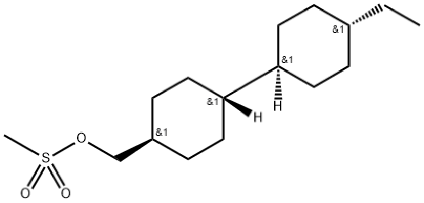 trans-4-(trans-4-Ethylcyclohexyl)cyclohexyl]methyl methanesulfonate 819862-02-7