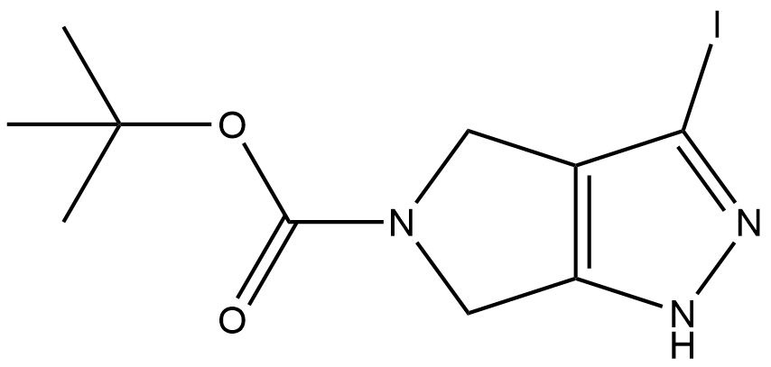 3-碘-1H,4H,5H,6H-吡咯并[3,4-c]吡唑-5-羧酸叔丁酯