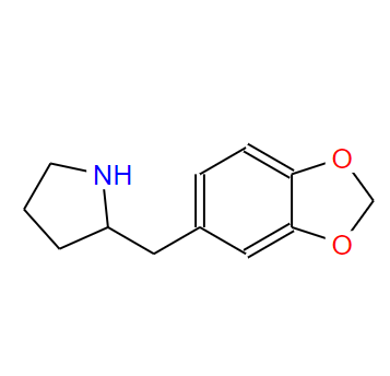 2-(1,3-苯并二恶茂-5-甲基)吡咯烷