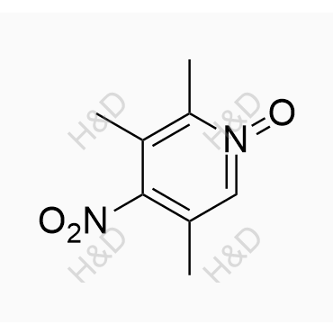 2,3,5-trimethyl-4-nitropyridine 1-oxide	奥美拉唑杂质K	86604-79-7