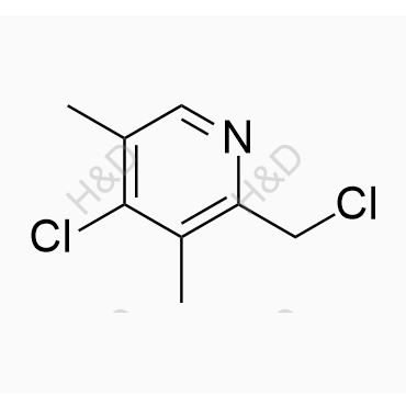 4-chloro-2-(chloromethyl)-3,5-dimethylpyridine	奥美拉唑杂质15	142885-96-9