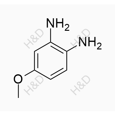 4-methoxybenzene-1,2-diamine	奥美拉唑杂质22	102-51-2