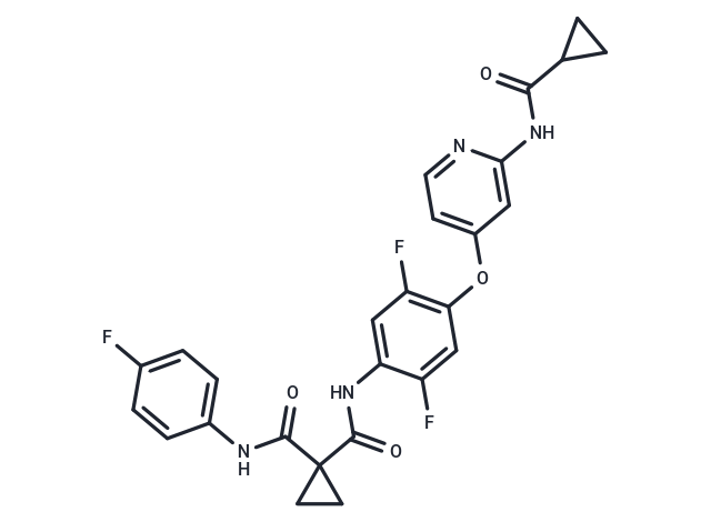 化合物 Altiratinib|T2054|TargetMol