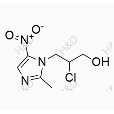 2-chloro-3-(2-methyl-5-nitro-1H-imidazol-1-yl)propan-1-ol	奥硝唑杂质27	1826157-12-3