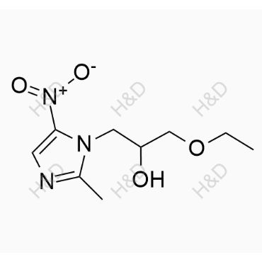 1-ethoxy-3-(2-methyl-5-nitro-1H-imidazol-1-yl)propan-2-ol	奥硝唑杂质28