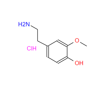 2-甲氧基-4-(2-氨基乙基)苯酚