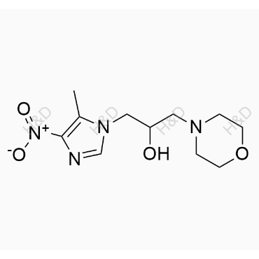 1-(5-methyl-4-nitro-1H-imidazol-1-yl)-3-morpholinopropan-2-ol	吗啉硝唑杂质13