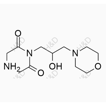 N-acetyl-2-amino-N-(2-hydroxy-3-morpholinopropyl)acetamide	吗啉硝唑杂质36