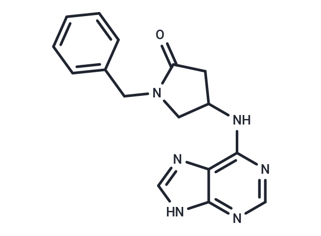 1-(苯甲基)-4-(9H-嘌呤-6-氨基)-2-吡咯烷酮|T8692|TargetMol