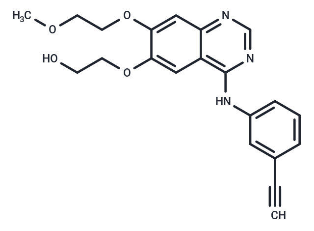 化合物 Desmethyl Erlotinib|T6328|TargetMol