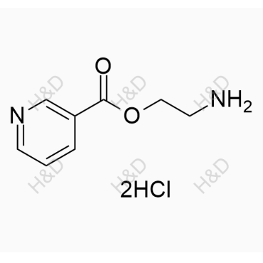 2-aminoethyl nicotinate dihydrochloride	尼可地尔杂质C（双盐酸盐）	87330-70-9