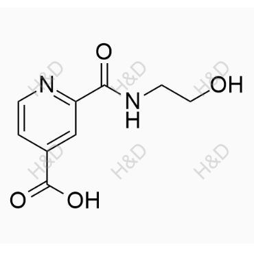 2-((2-hydroxyethyl)carbamoyl)isonicotinic acid	尼可地尔杂质9