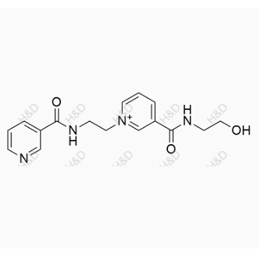 3-((2-hydroxyethyl)carbamoyl)-1-(2-(nicotinamido)ethyl)pyridin-1-ium	尼可地尔杂质22