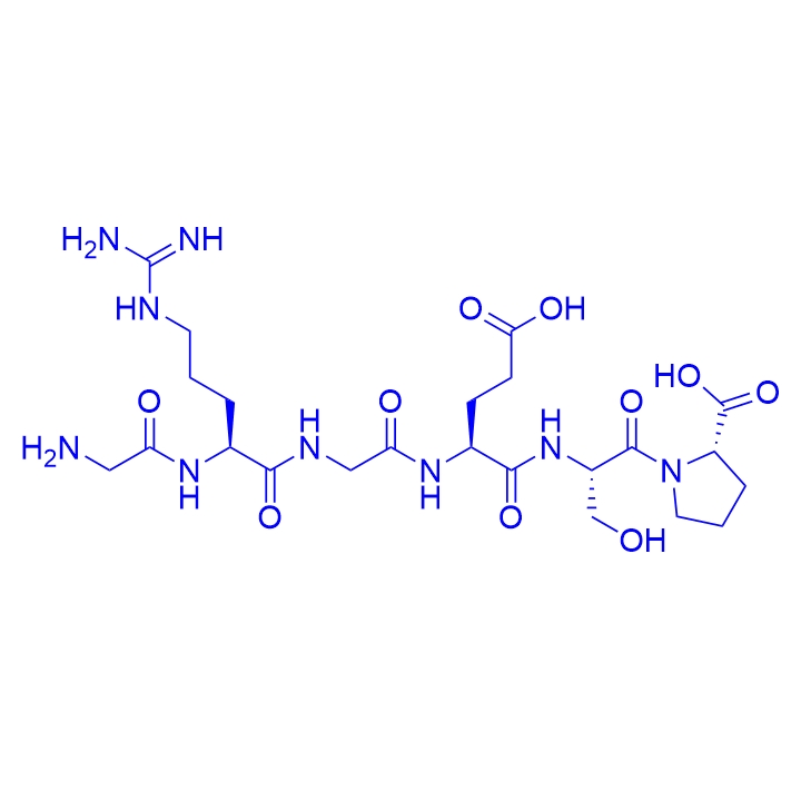 H-Gly-Arg-Gly-Glu-Ser-Pro-OH/99896-88-5/胶原凝胶收缩抑制剂多肽H-Gly-Arg-Gly-Glu-Ser-Pro-OH