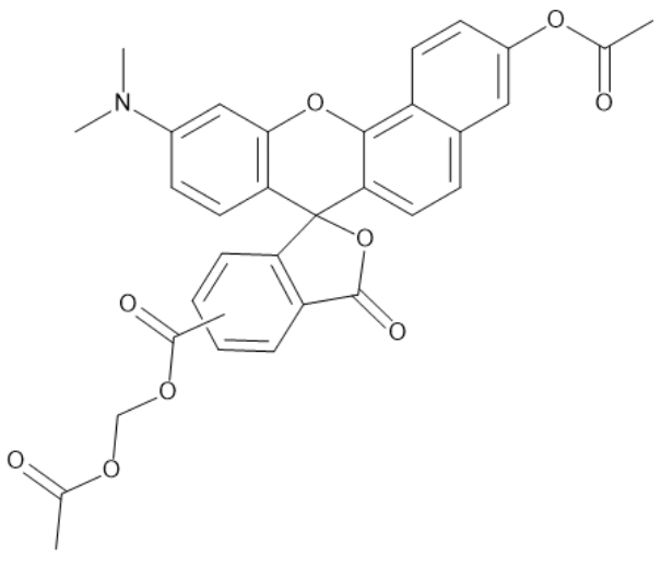 126208-13-7，5-(and-6)-Carboxy SNARF-1，5(6)-羧基SNARF-1