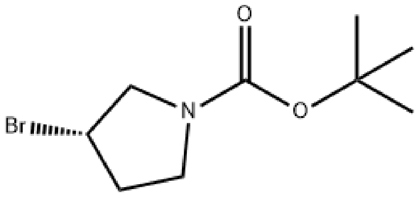 (3S)-3-溴-1-吡咯烷甲酸叔丁酯 569660-89-5