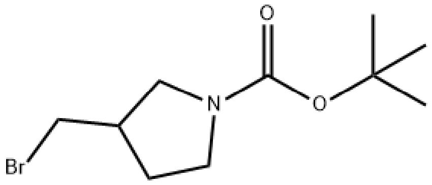 3-(溴甲基)吡咯烷-1-甲酸叔丁酯 305329-97-9