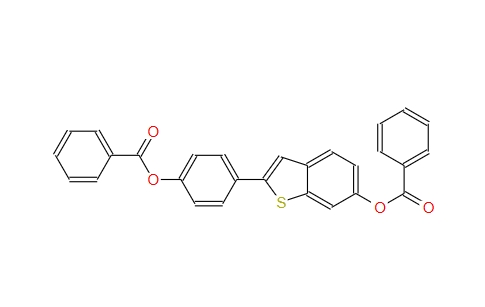 2-[4-(苯甲酰基氧基)苯基]苯并[B]噻吩-6-醇 6-苯甲酸酯