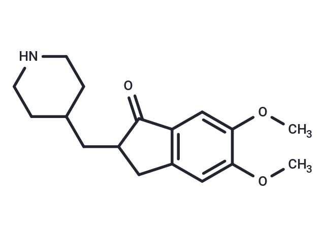 5,6-二甲氧基-2-(4-哌啶基)亚甲基-1-茚酮|T80671|TargetMol