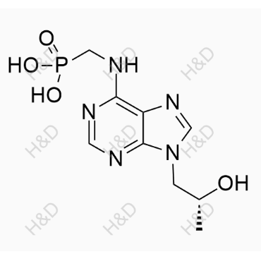 替诺福韦杂质55	(R)-(((9-(2-hydroxypropyl)-9H-purin-6-yl)amino)methyl)phosphonic acid