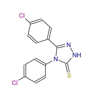 双(4-氯苯基)-4H-1,2,4-三唑-3-硫醇