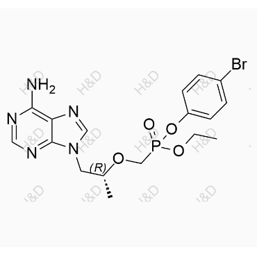 替诺福韦杂质78	4-bromophenyl ethyl ((((R)-1-(6-amino-9H-purin-9-yl)propan-2-yl)oxy)methyl)phosphonate