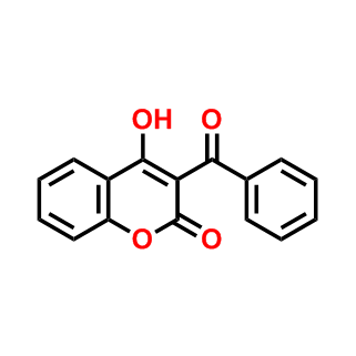 3-benzoyl-4-hydroxycoumarin