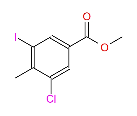 3-氯-5-碘-4-甲基苯甲酸甲酯