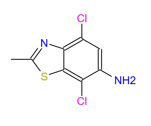 4,7-二氯-2-甲基苯并[D]噻唑-6-胺