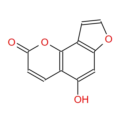 5-羟基-2H-呋喃并[2,3-H]-1-苯并吡喃-2-酮