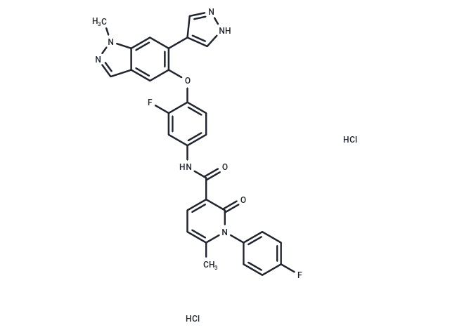 化合物 Merestinib dihydrochloride|T15808|TargetMol