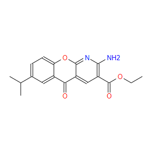 2-氨基-7-异丙基-5-氧代-5H-[1]苯并吡喃[2,3-b]吡啶-3-羧酸乙酯