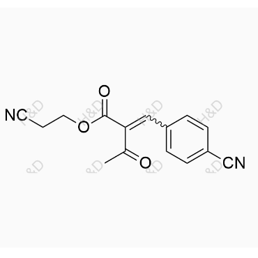 非奈利酮杂质71	2-cyanoethyl 2-(4-cyanobenzylidene)-3-oxobutanoate