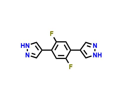 1,4-二(1H-吡唑-4-基)-2,5-二氟苯