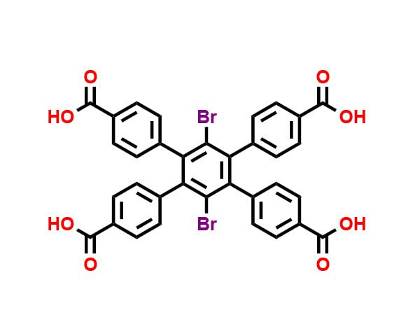 1,2,4,5-四(4-羧基苯基)-3,6-对二溴苯