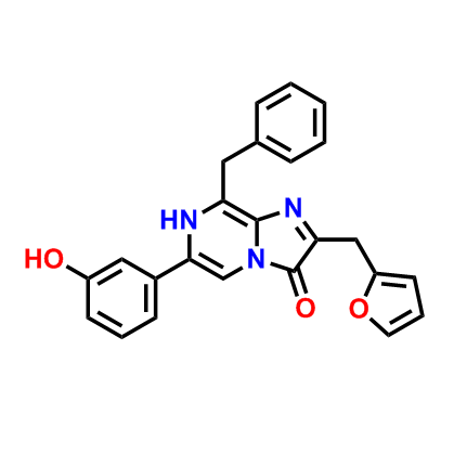 8-苄基-2-(呋喃-2-基甲基)-6-(3-羟基苯基)咪唑并[1,2-a]吡嗪-3(7H)-酮