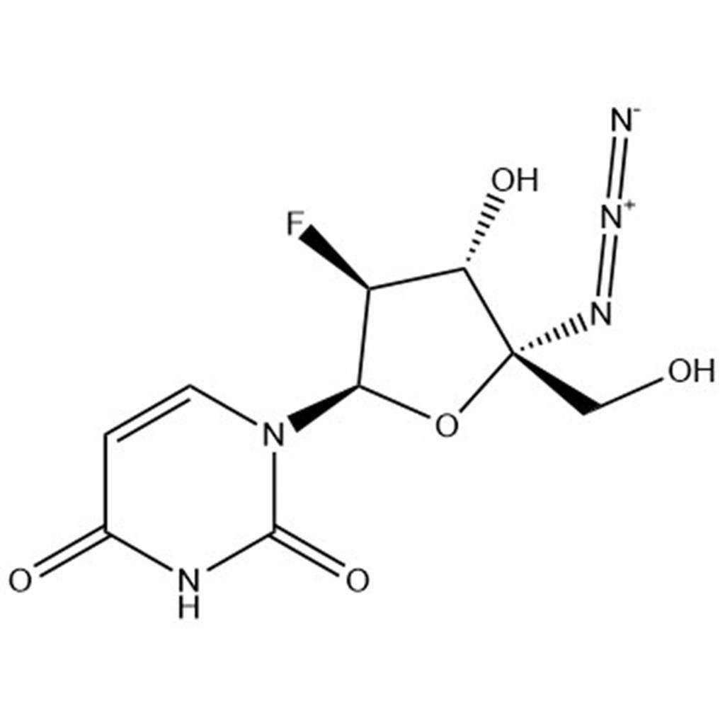 4'-Azido-2'-deoxy-2'-fluoro-beta-D-arabinoribofuranosyluracil 173379-73-2