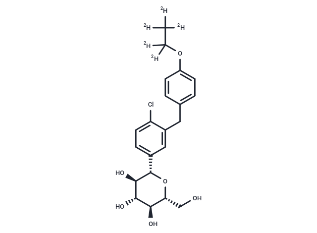 化合物 Dapagliflozin-d5|T10958|TargetMol