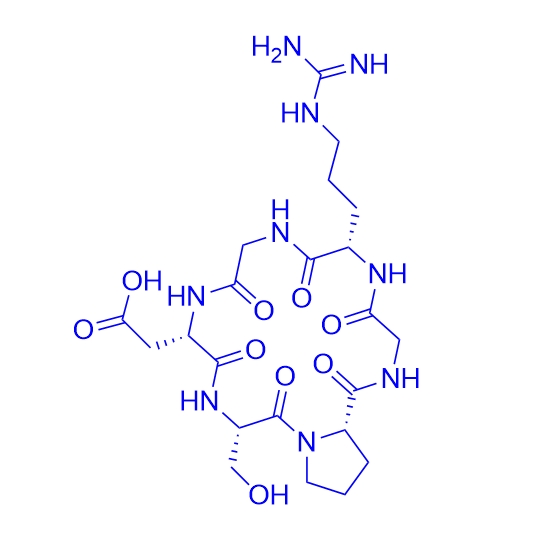 Cyclo(-Gly-Arg-Gly-Asp-Ser-Pro)/135432-37-0/c(GRGDSP)