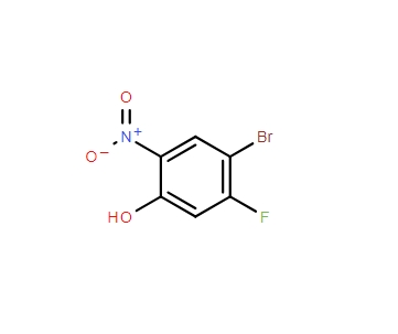 4-溴-5-氟-2-硝基苯酚