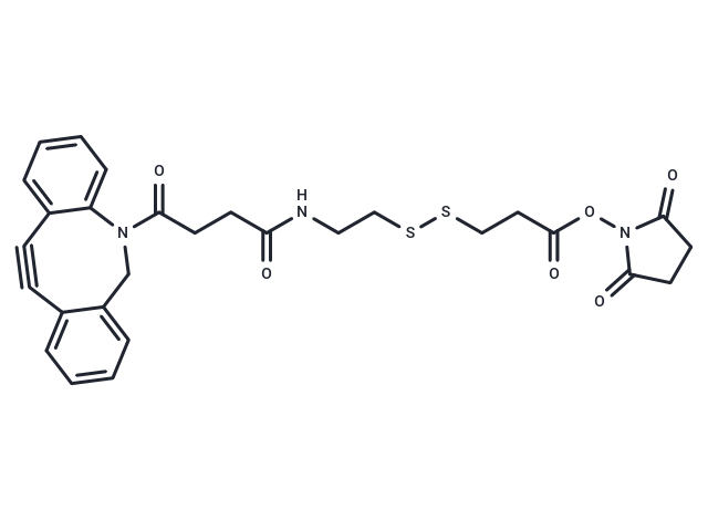 化合物 DBCO-CONH-S-S-NHS ester|T17748|TargetMol