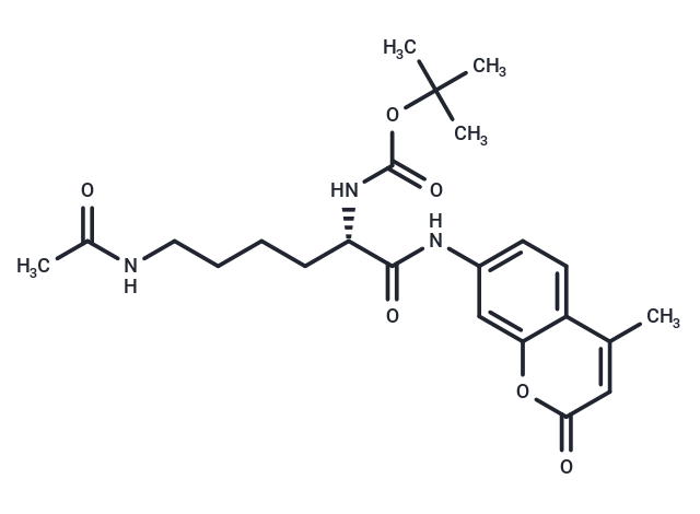 Boc-Lys(Ac)-AMC|T36578|TargetMol