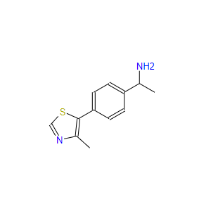 1-(4-(4-methylthiazol-5-yl)phenyl)ethan-1-amine