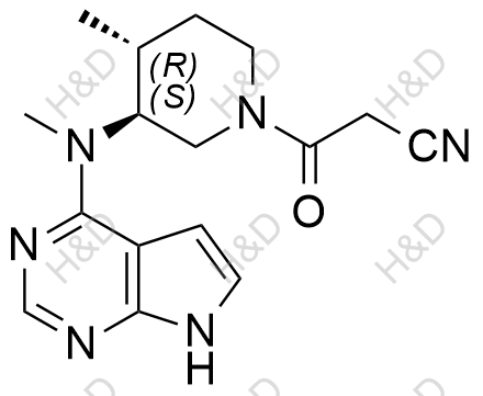 Tofacitinib Impurity B	托法替尼杂质B	1092578-48-7