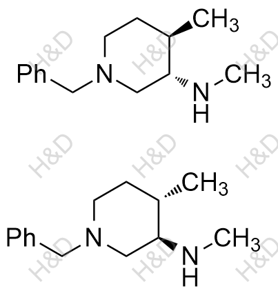 (3RS,4SR)-1-benzyl-N,4-dimethylpiperidin-3-amine	托法替尼杂质12